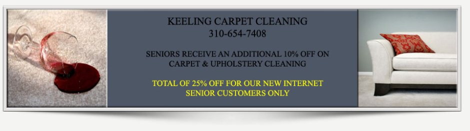 25% off upholstery cleaning